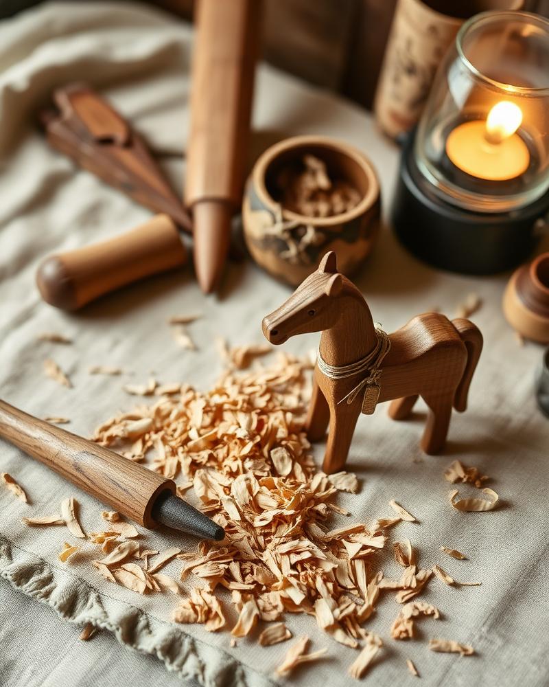 Handcraft by Lamplight